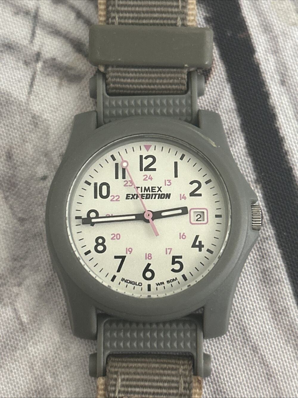 Timex Expedition Indiglo Gray Case Women’s Quartz Watch
